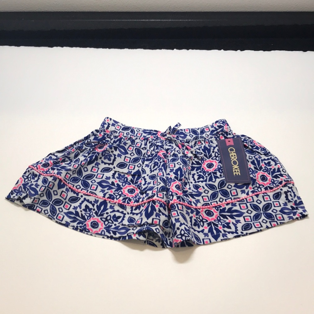Cherokee blue/pink skirt